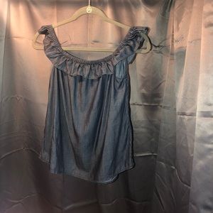 Ralph Lauren off the shoulder too